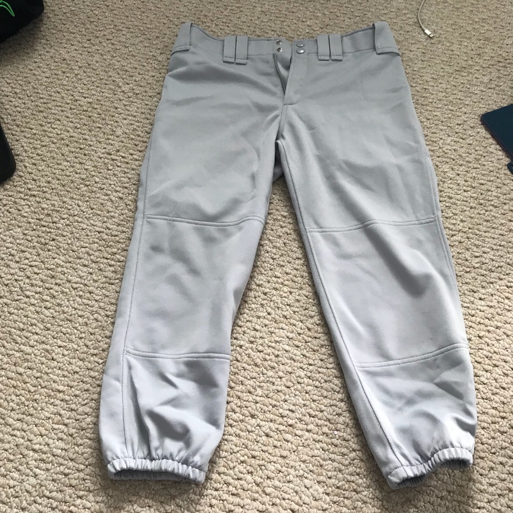 Gray Softball Pants